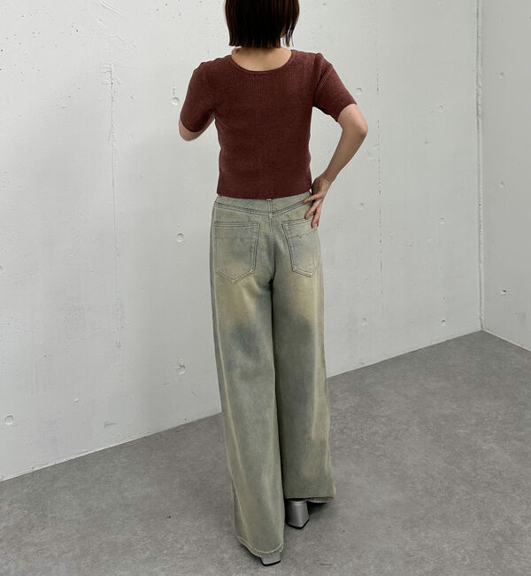 archives「ハーフスリーブＷｚｉｐモールニット」|ニット・セーター|