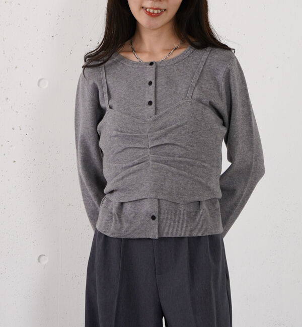 archives「マルチｗａｙフロントタックニットアンサンブル」|カーディガン|