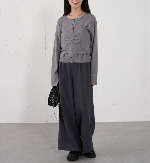 archives「マルチｗａｙフロントタックニットアンサンブル」|カーディガン|