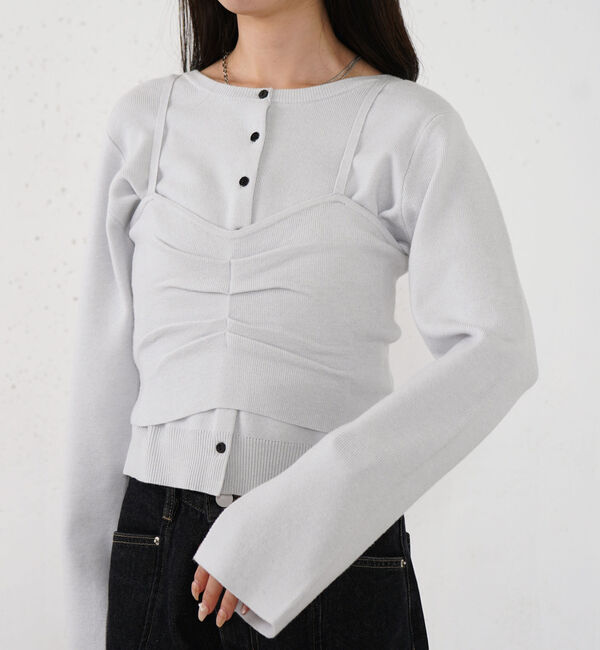 archives「マルチｗａｙフロントタックニットアンサンブル」|カーディガン|