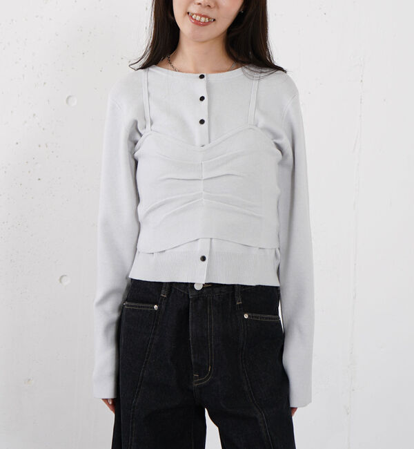 archives「マルチｗａｙフロントタックニットアンサンブル」|カーディガン|