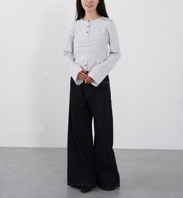 archives「マルチｗａｙフロントタックニットアンサンブル」|カーディガン|