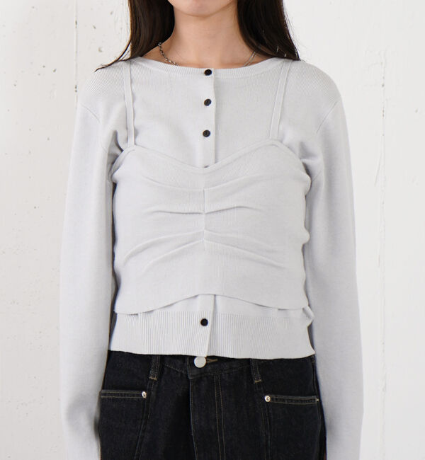 archives「マルチｗａｙフロントタックニットアンサンブル」|カーディガン|