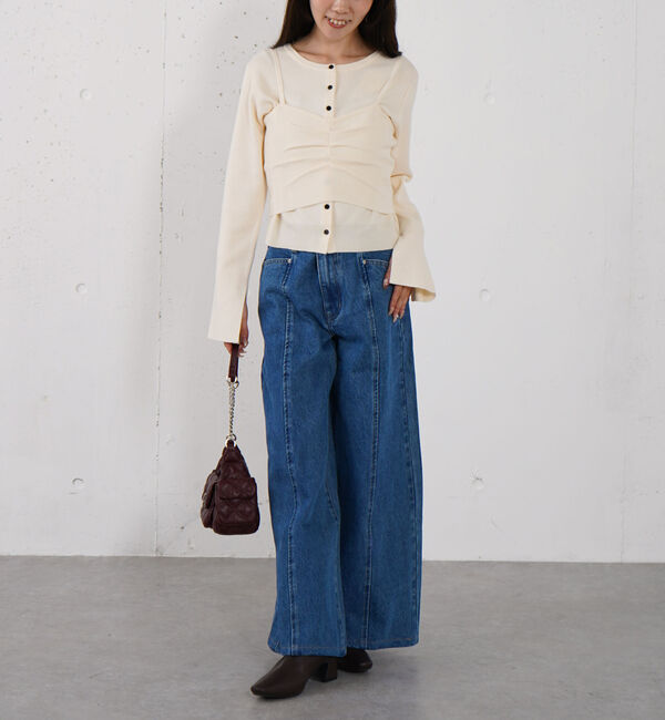 archives「マルチｗａｙフロントタックニットアンサンブル」|カーディガン|