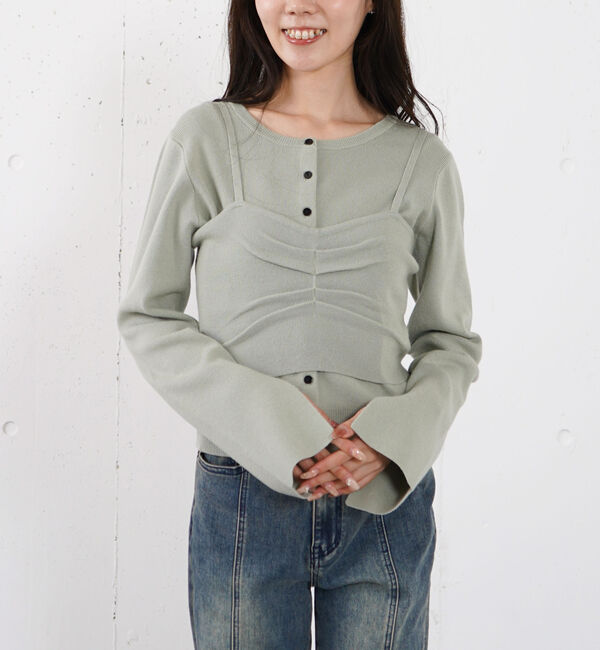 archives「マルチｗａｙフロントタックニットアンサンブル」|カーディガン|