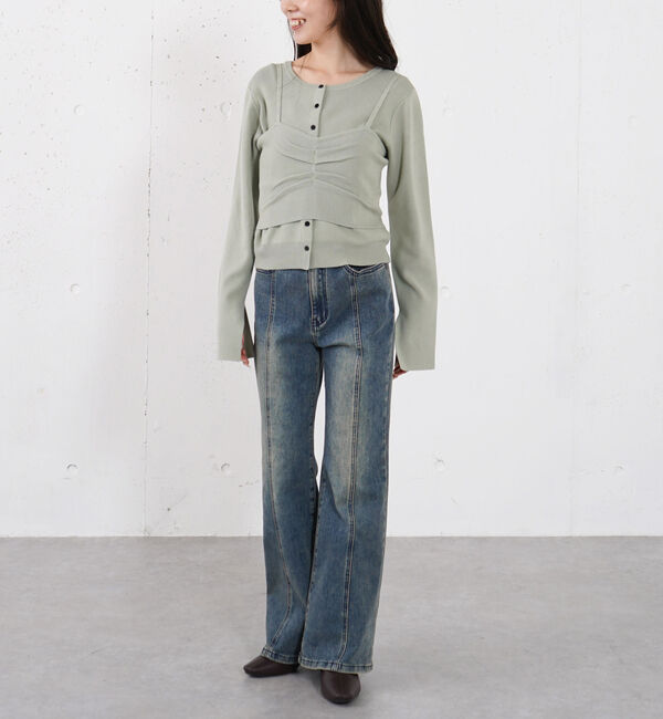 archives「マルチｗａｙフロントタックニットアンサンブル」|カーディガン|