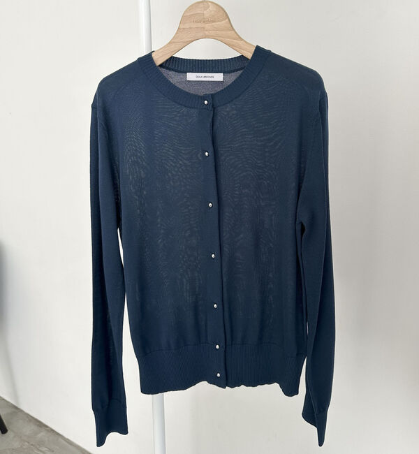 Doux archives「シルクミックスベーシックカーデ」|カーディガン|