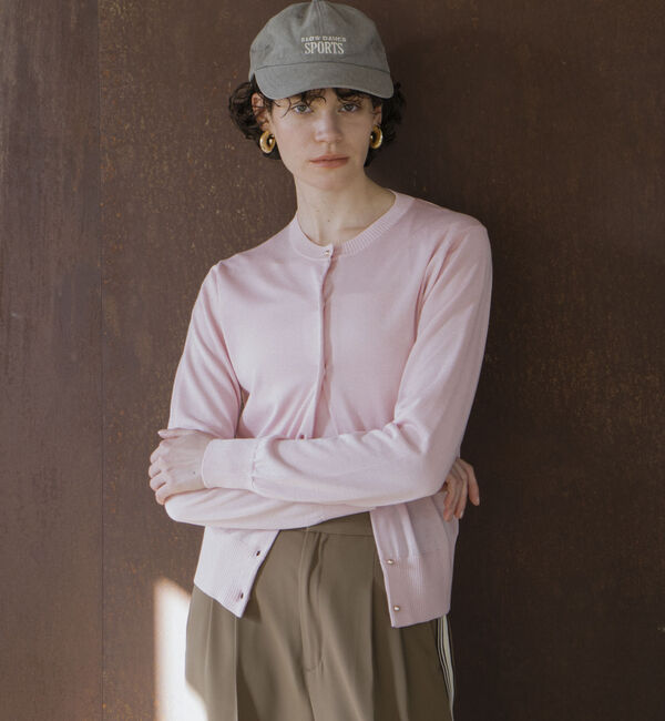 Doux archives「シルクミックスベーシックカーデ」|カーディガン|