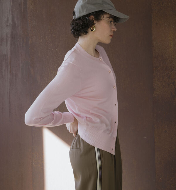 Doux archives「シルクミックスベーシックカーデ」|カーディガン|