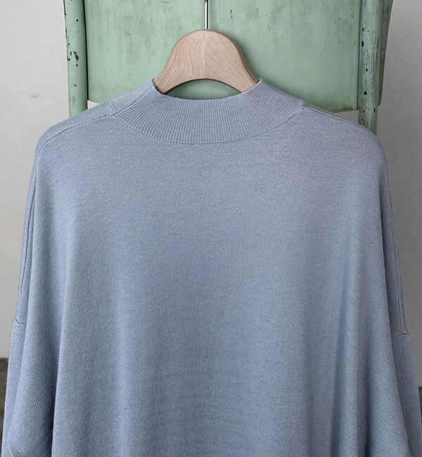 Doux archives「ハイネックサイドスリットニットプルオーバー」|ニット・セーター|