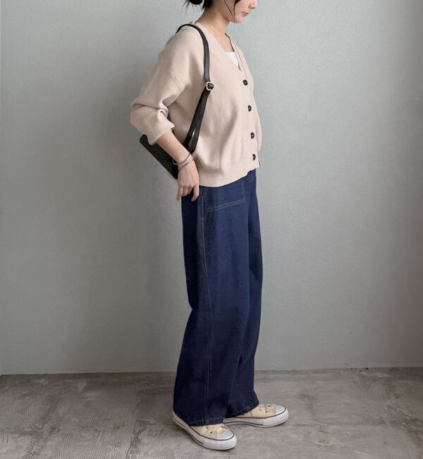 Doux archives「レイヤード風Ｖネックカーディガン」|カーディガン|