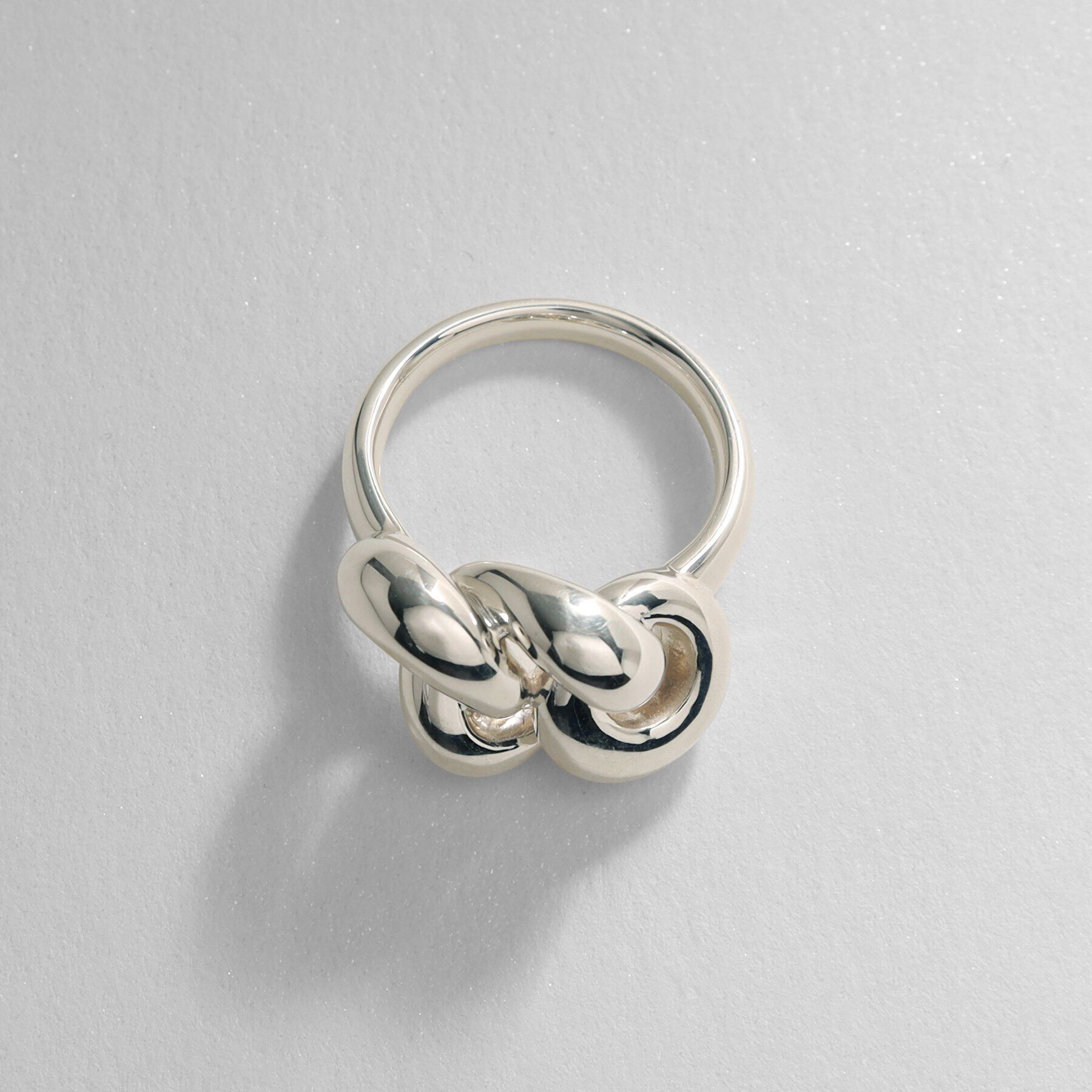 COCOSHNIK ONKITSCH「シルバー ニッティングモチーフ リング」|リング|