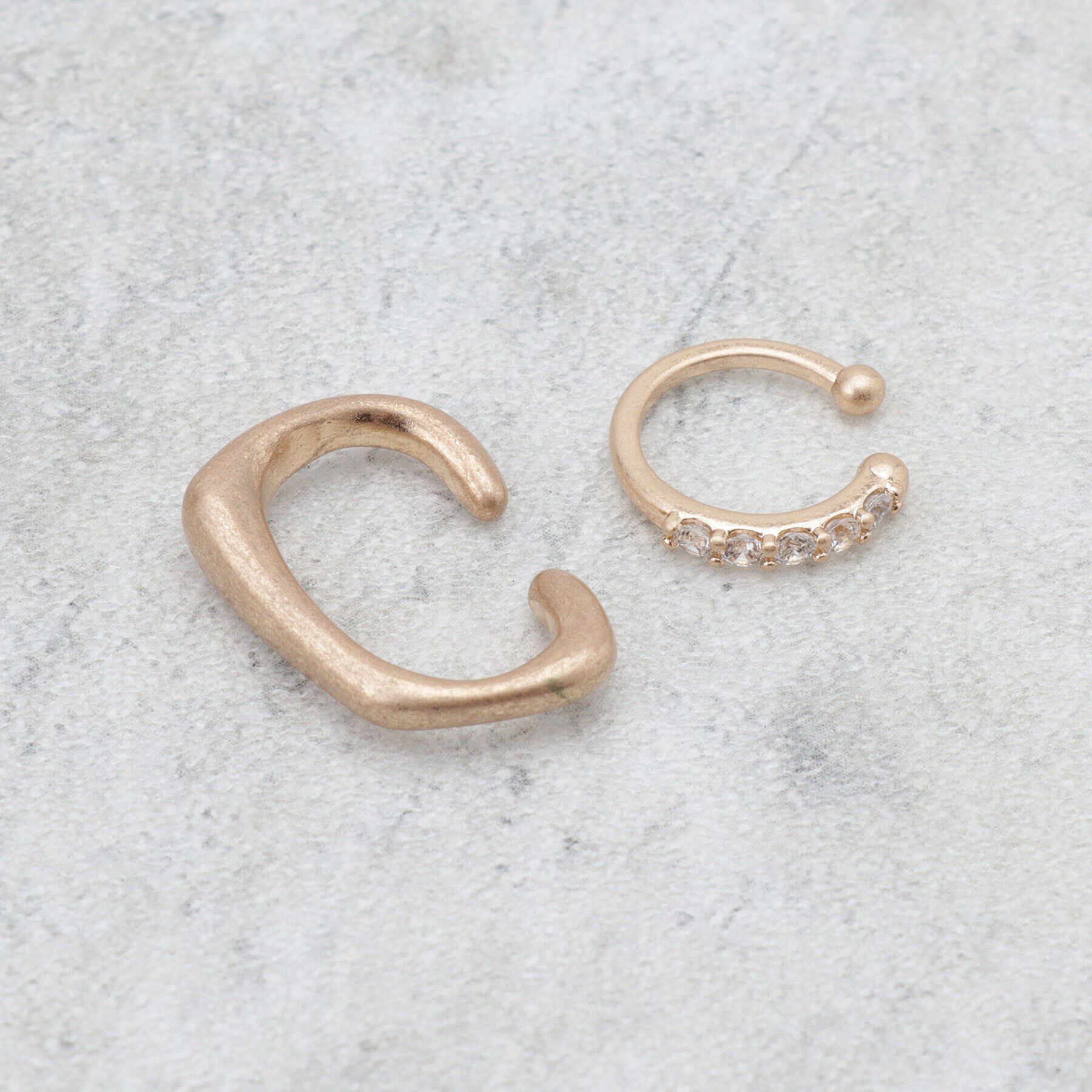 SHOO･LA･RUE「【2点セット】イヤカフキラキラ」|イヤリング|