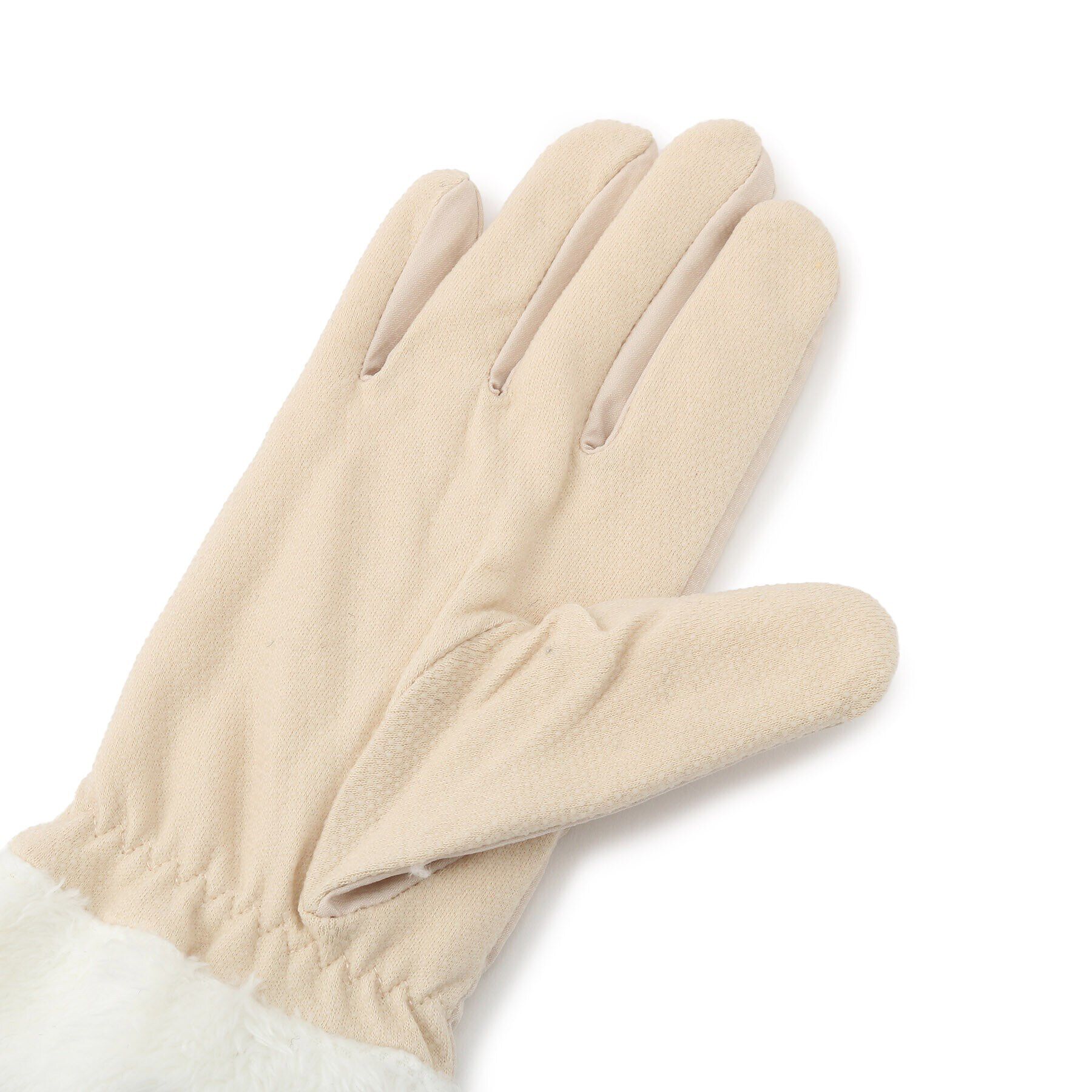 SHOO･LA･RUE「【滑り止め付き】シャーリンググローブ」|手袋|