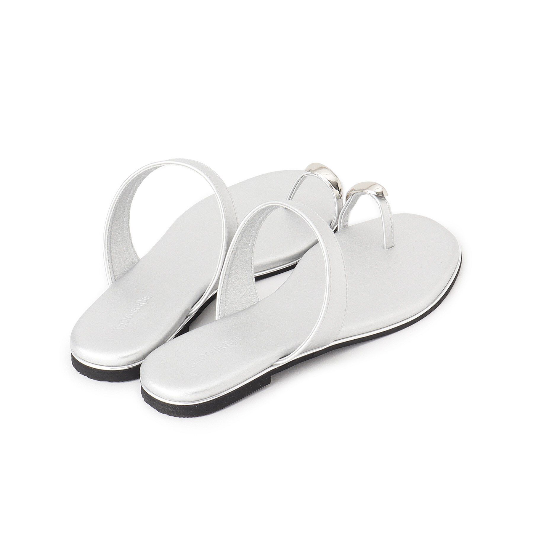 SHOO･LA･RUE「メタルリングサンダル」|サンダル|