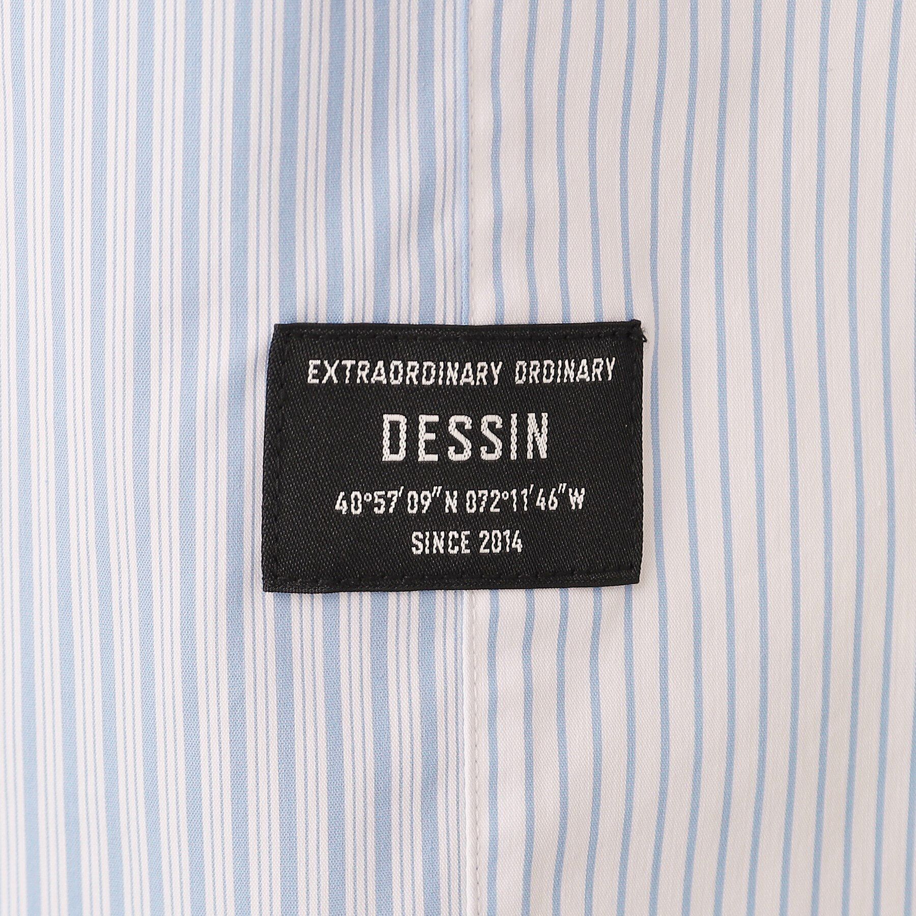 Dessin「ストライプ切り替えシャツ」|シャツ・ブラウス|