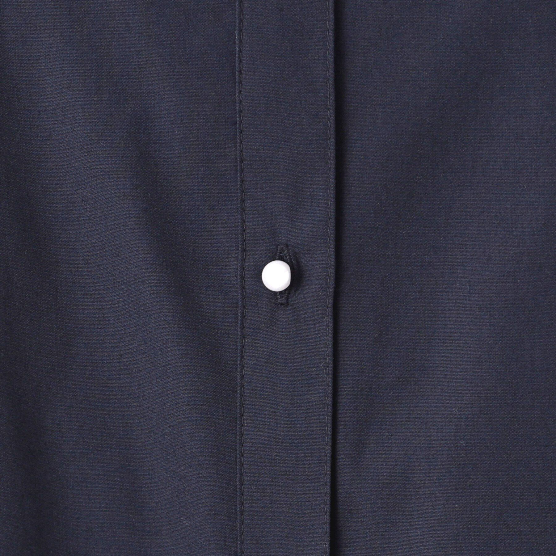 Dessin「【洗える】パール調ボタンテントラインブラウス」|シャツ・ブラウス|