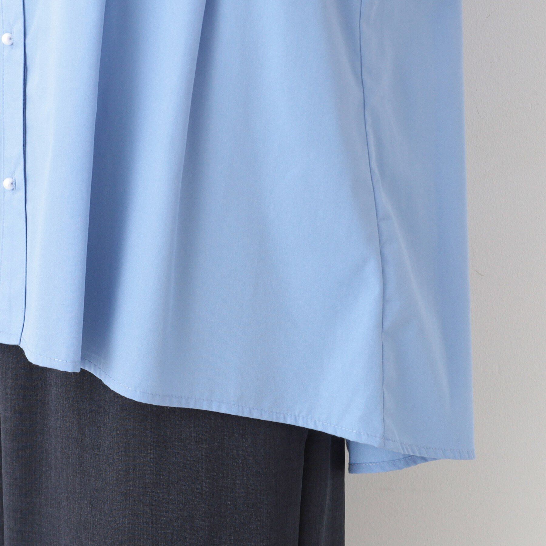 Dessin「【洗える】パール調ボタンテントラインブラウス」|シャツ・ブラウス|