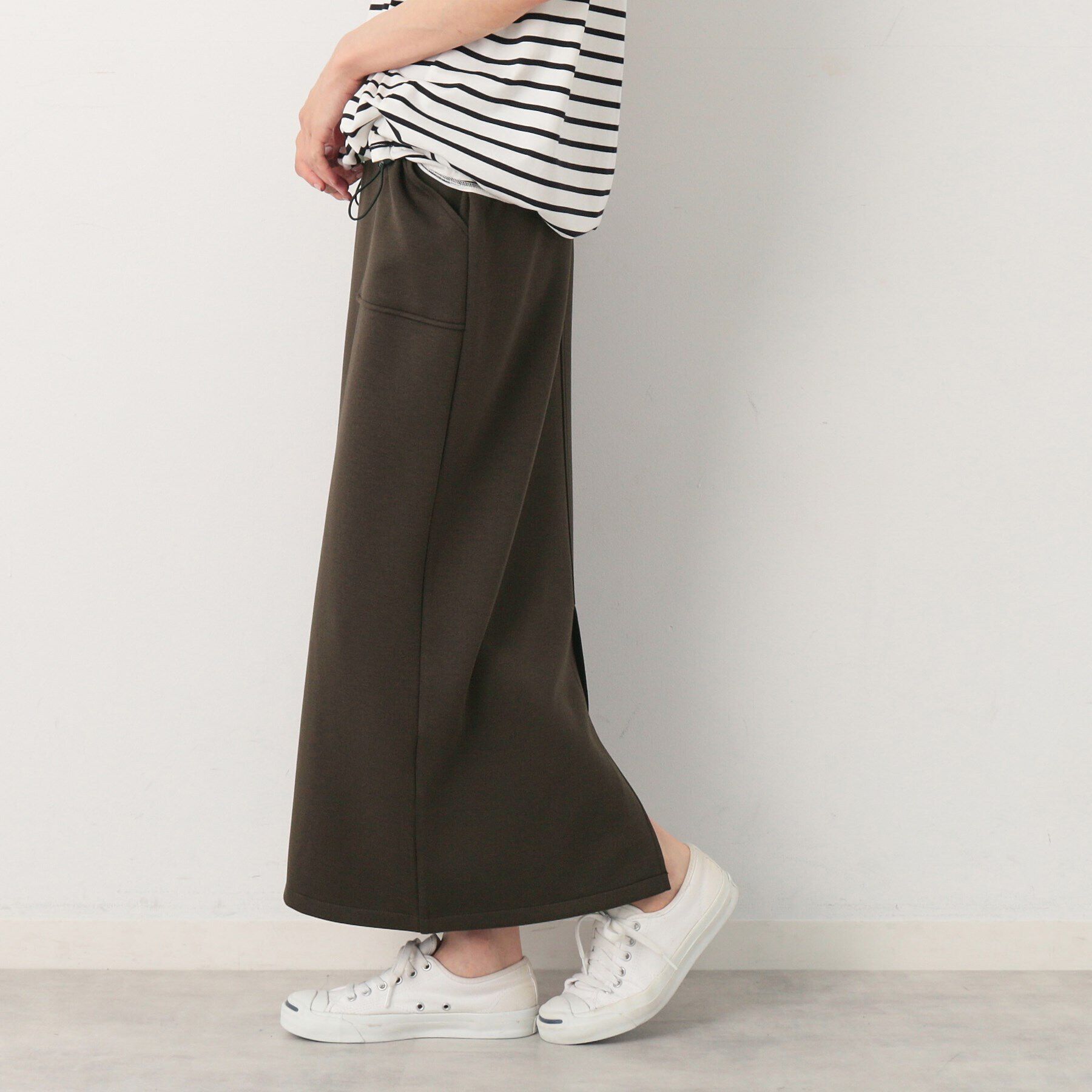 Dessin「【洗える】ダンボールジャージストレートスカート（XS～L）」|スカート|