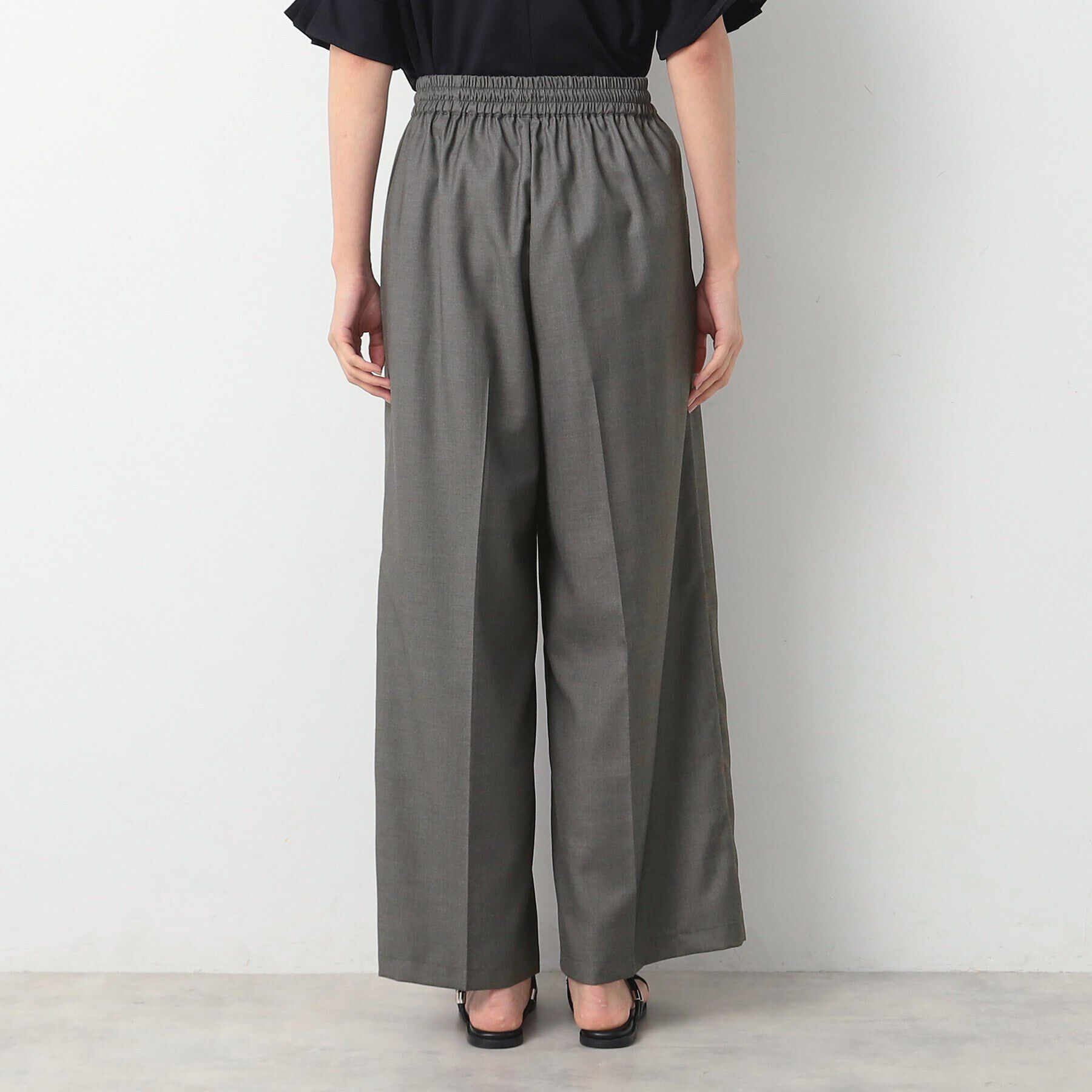 Dessin「【洗える】センタープレスワイドパンツ」|その他|