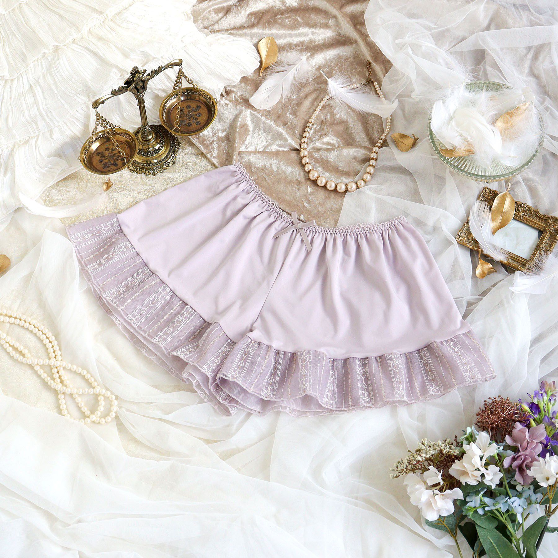 Risa Magli「ターシャ タップパンツ」|インナー|グレー(012)