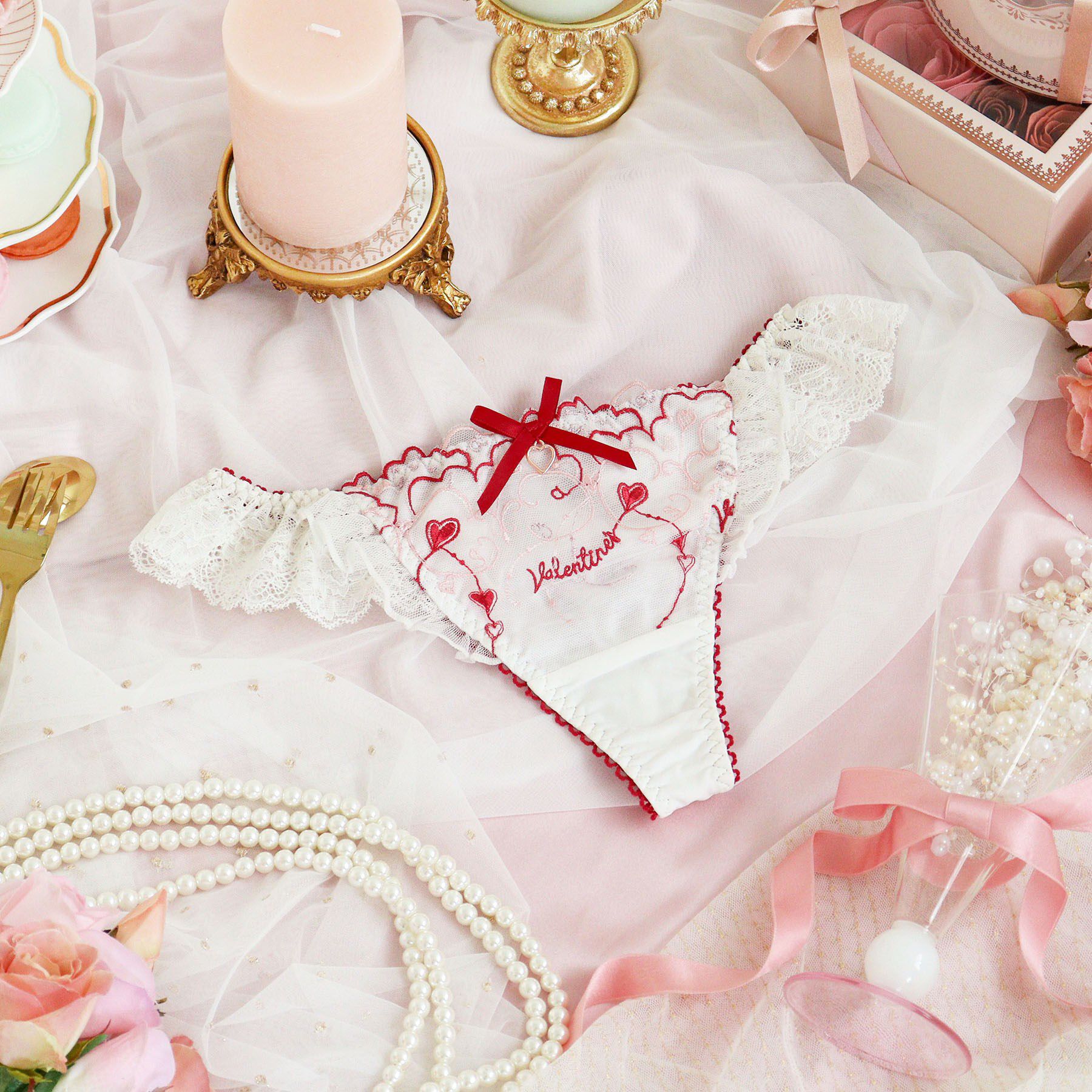 Risa Magli「ヘルティー Tバック」|インナー|レッド(061)