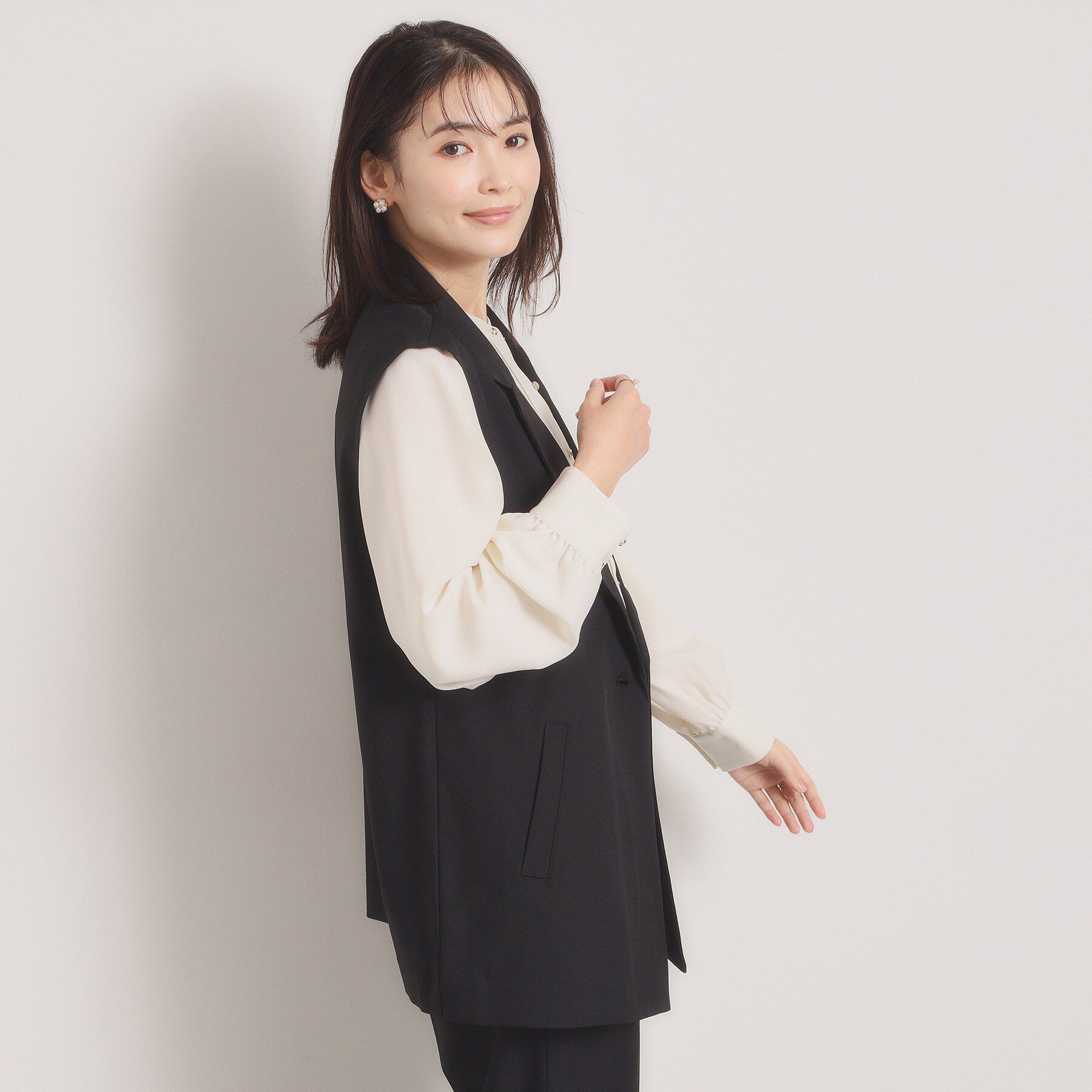 ITS&rsquo;DEMO「ツイルストレッチジレ」|ベスト・ジレ|