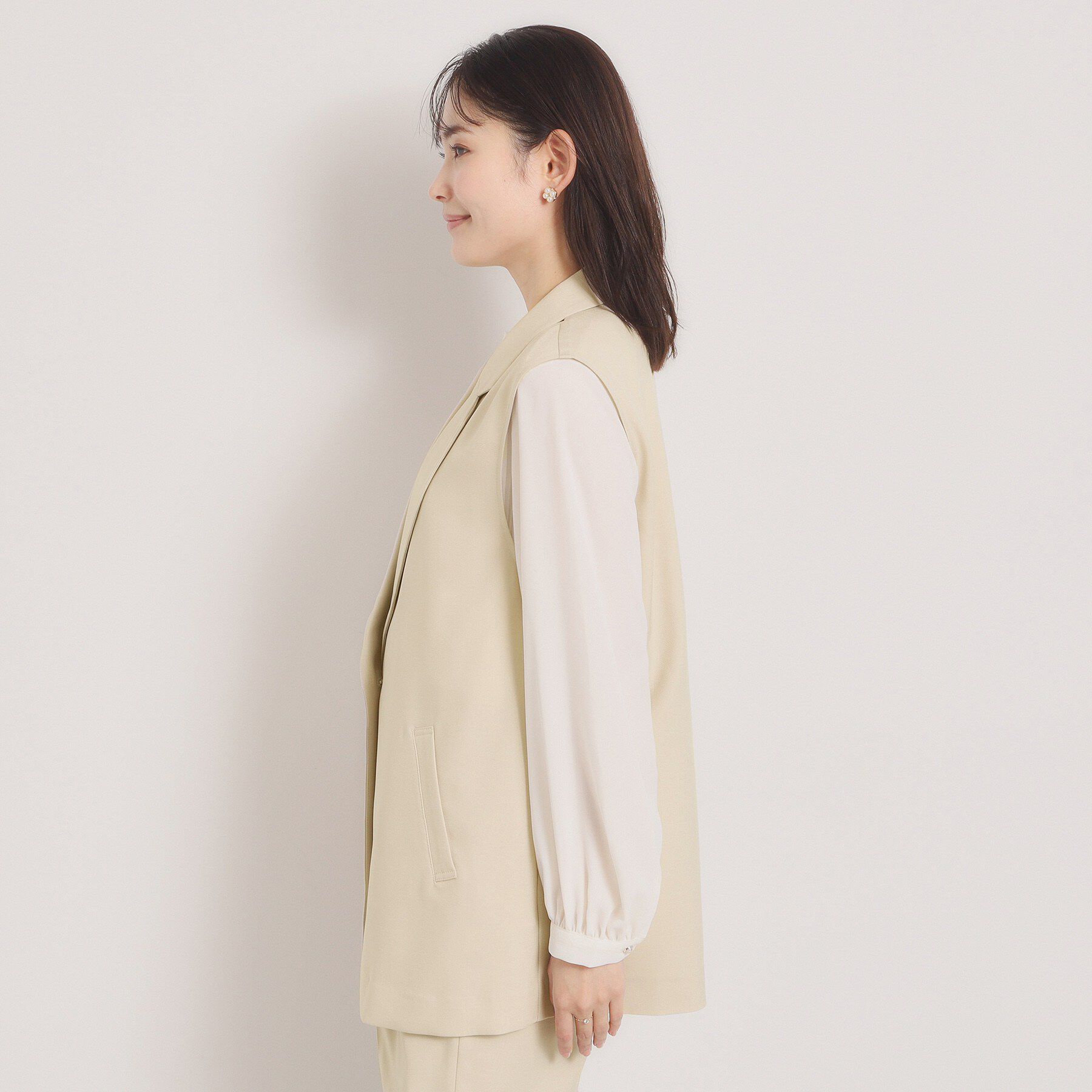 ITS&rsquo;DEMO「ツイルストレッチジレ」|ベスト・ジレ|