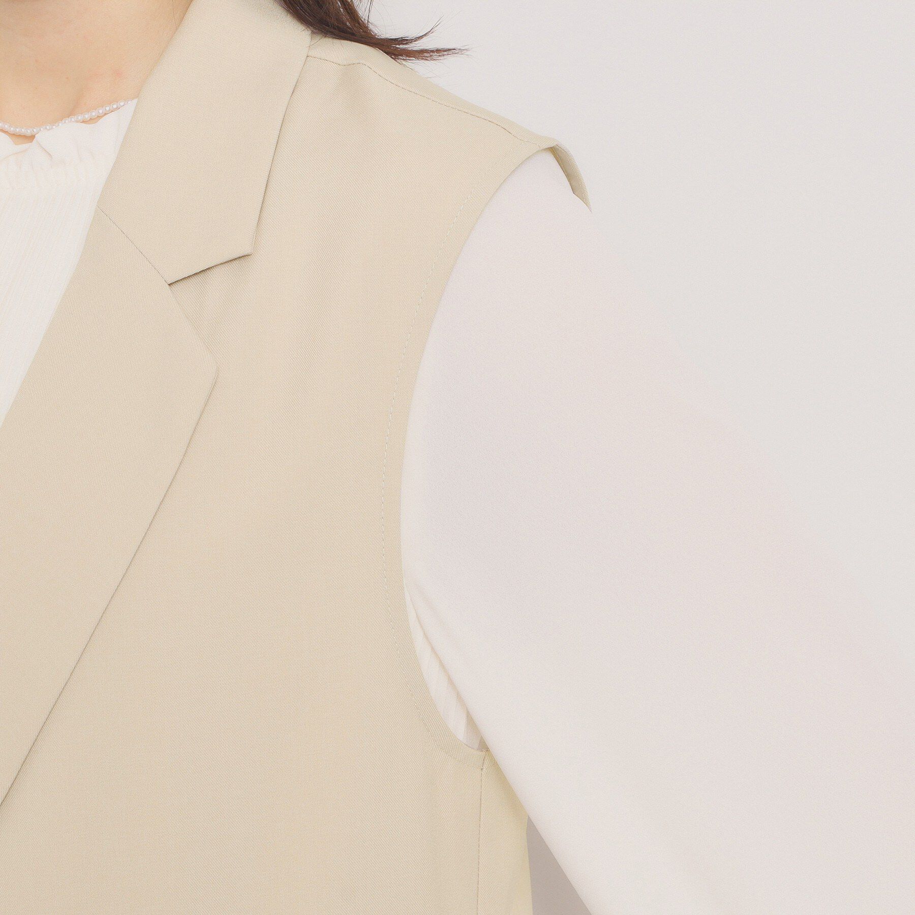 ITS&rsquo;DEMO「ツイルストレッチジレ」|ベスト・ジレ|