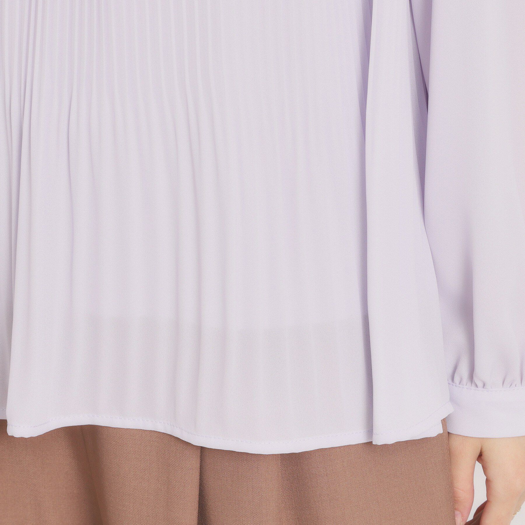 ITS&rsquo;DEMO「プリーツブラウス」|シャツ・ブラウス|