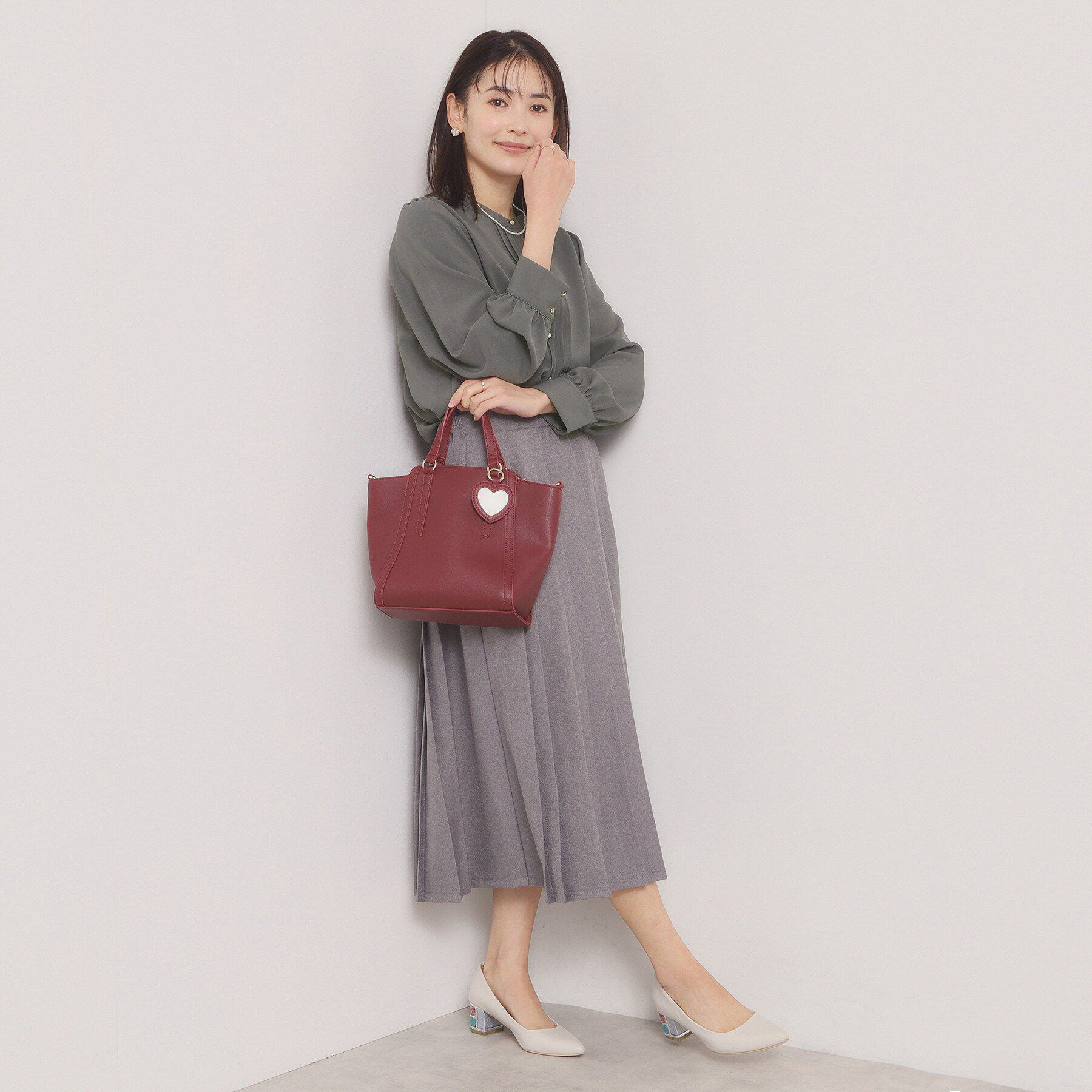 ITS&rsquo;DEMO「フロントピンタックブラウス」|シャツ・ブラウス|