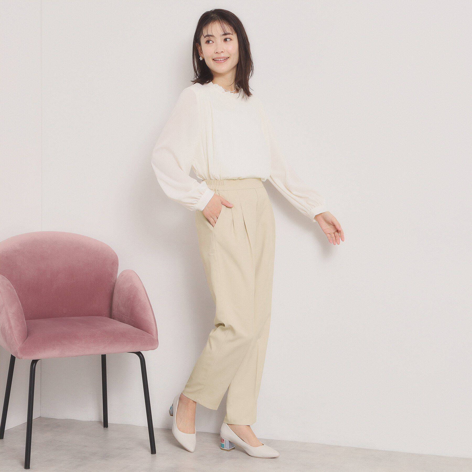 ITS&rsquo;DEMO「ツイルストレッチテーパードパンツ」|その他|