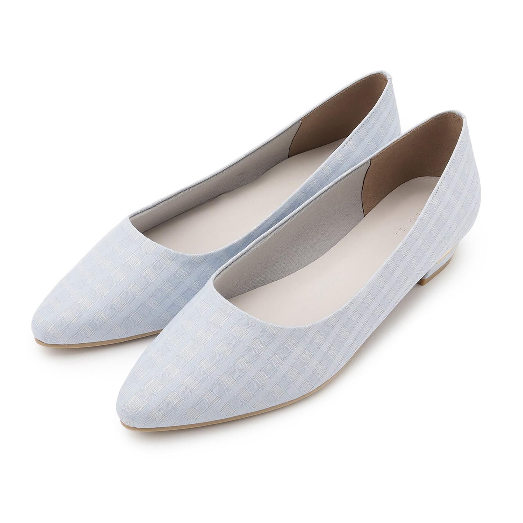 ESPERANZA「《定番》晴雨兼用クッションフラットパンプス」|パンプス|