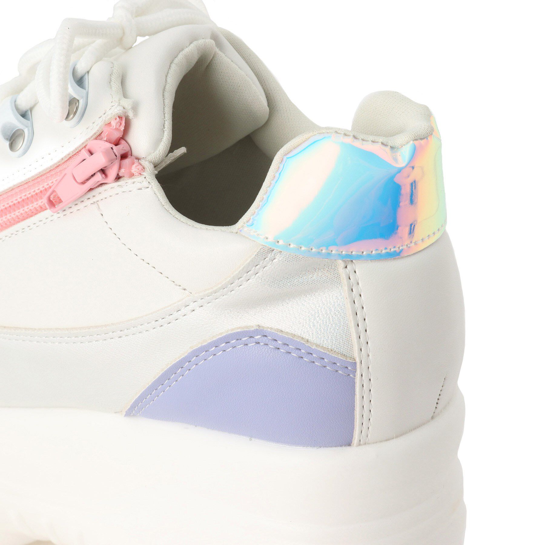 csT&P「＼脱ぎ履きしやすい／ファスナー付厚底スニーカー」|スニーカー|