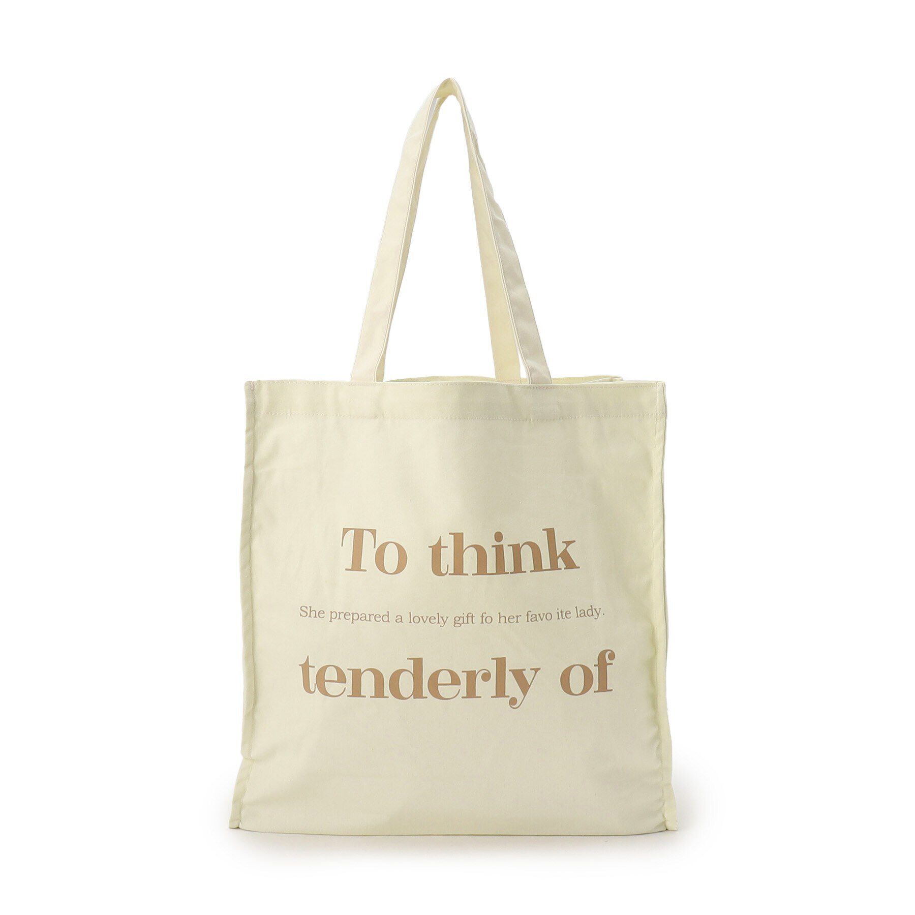 Ober Tashe「高評価レビュー！推し活に使える うちわトートバッグ」|トートバッグ|ベージュ(952)