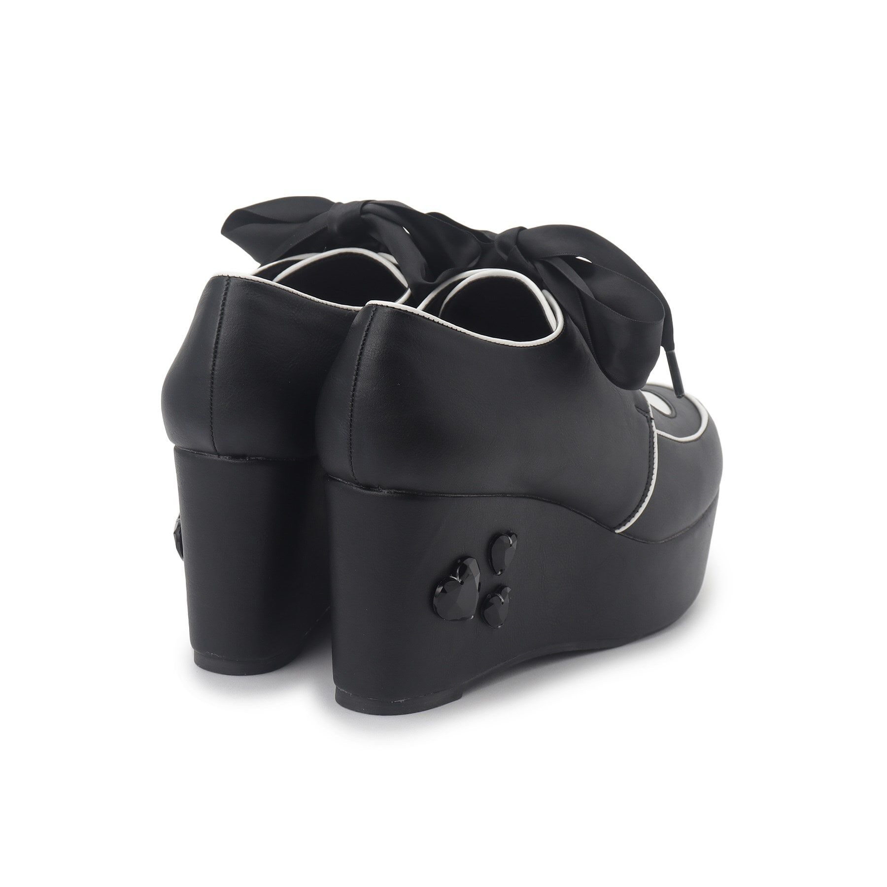 csT&P「厚底キラキラハート付きパンプス」|パンプス|