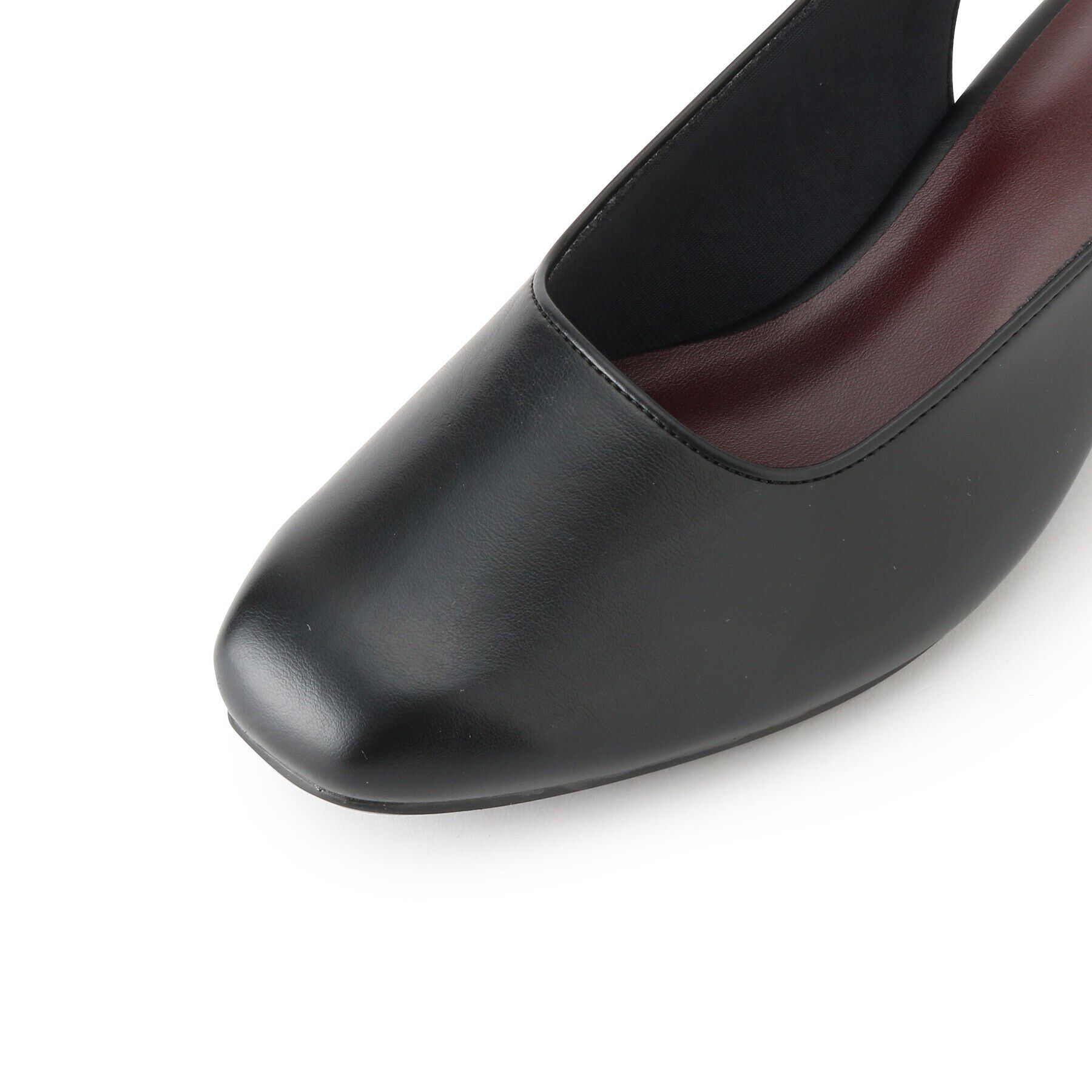 ESPERANZA「ソフトスクエアバックストラップフラットパンプス」|パンプス|