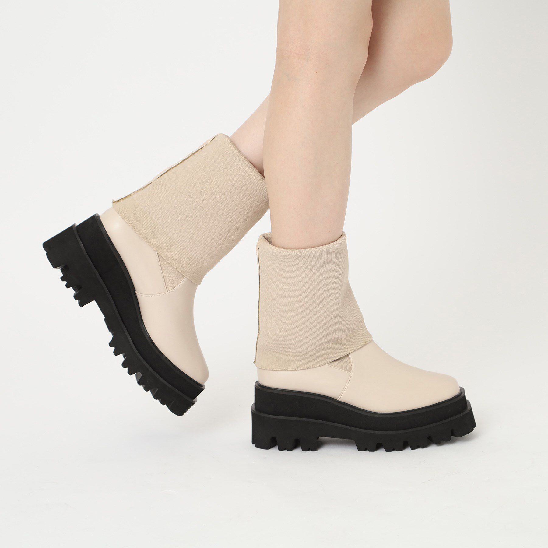 ESPERANZA「ニットロングブーツ」|ショートブーツ|