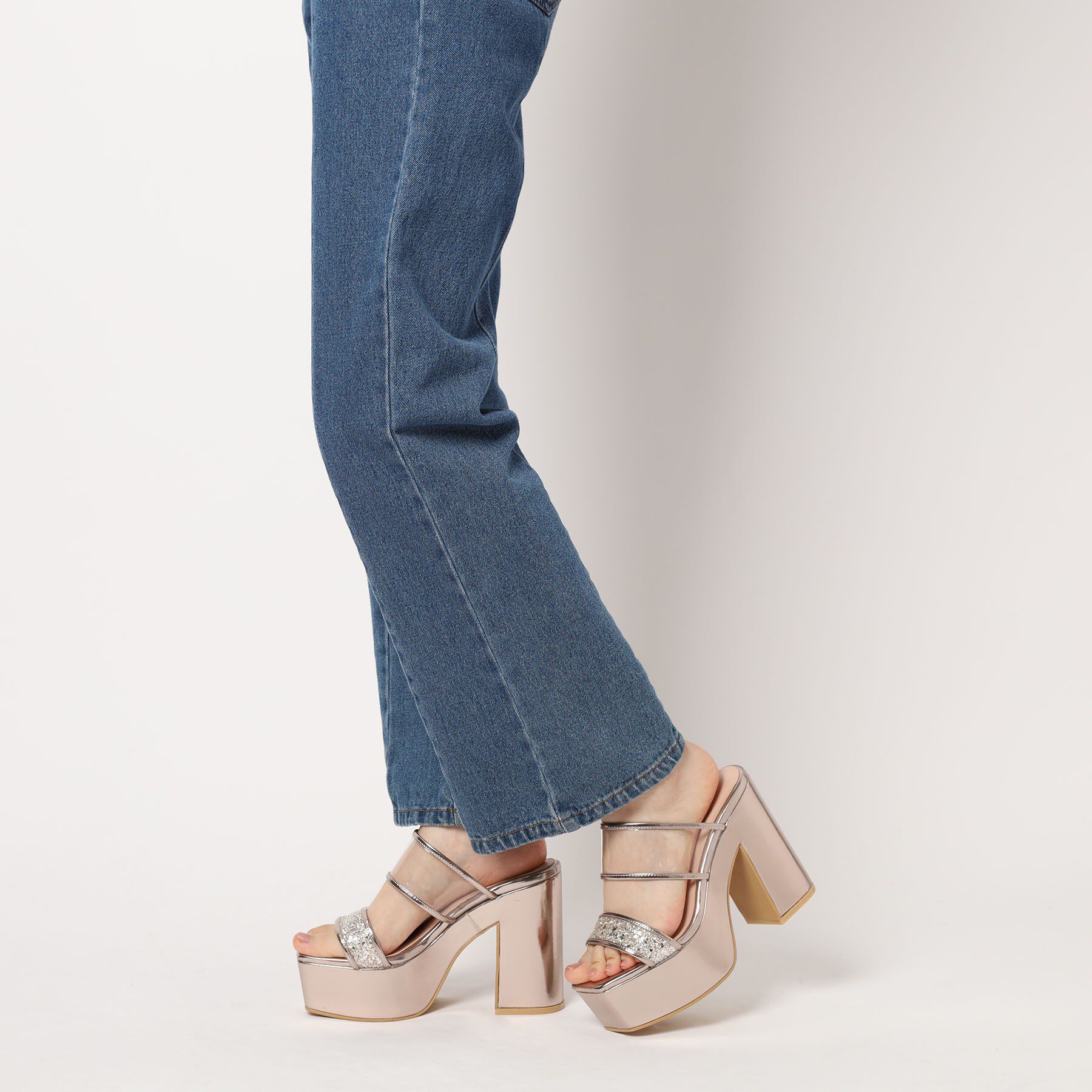 ESPERANZA「【ラク盛り／サンダル】リピーター続出／脚長美脚　ミュールサンダル」|サンダル|