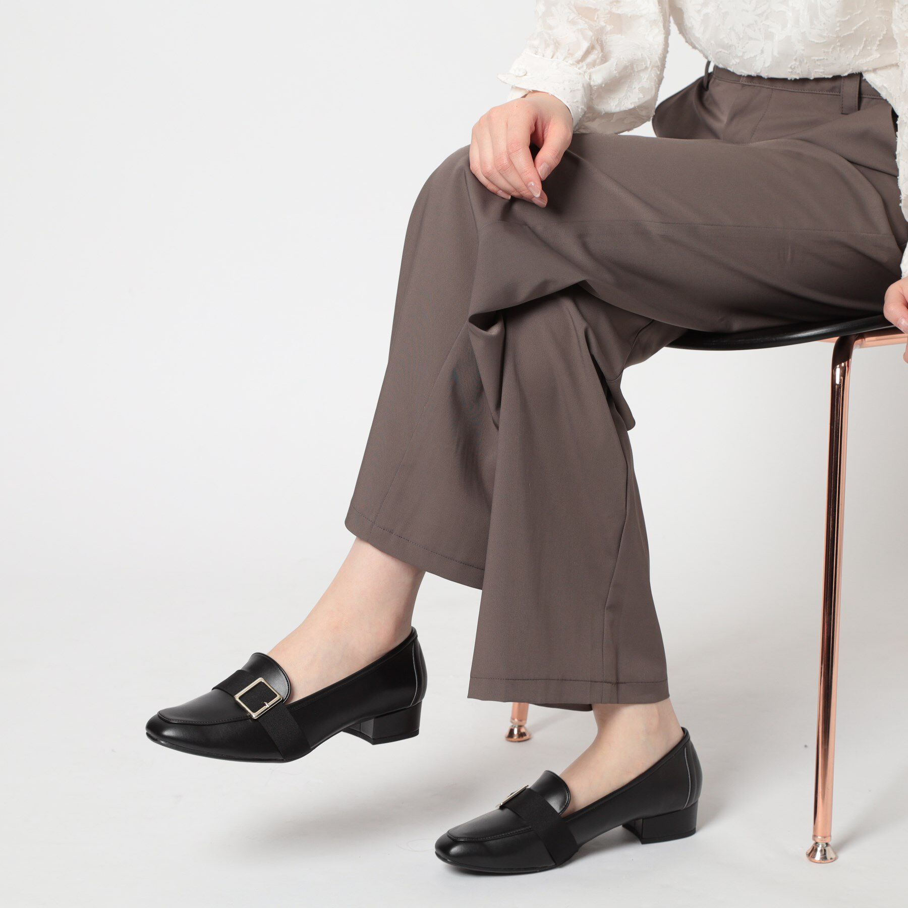 ESPERANZA「バックルローファー 25SS レイン対応」|パンプス|