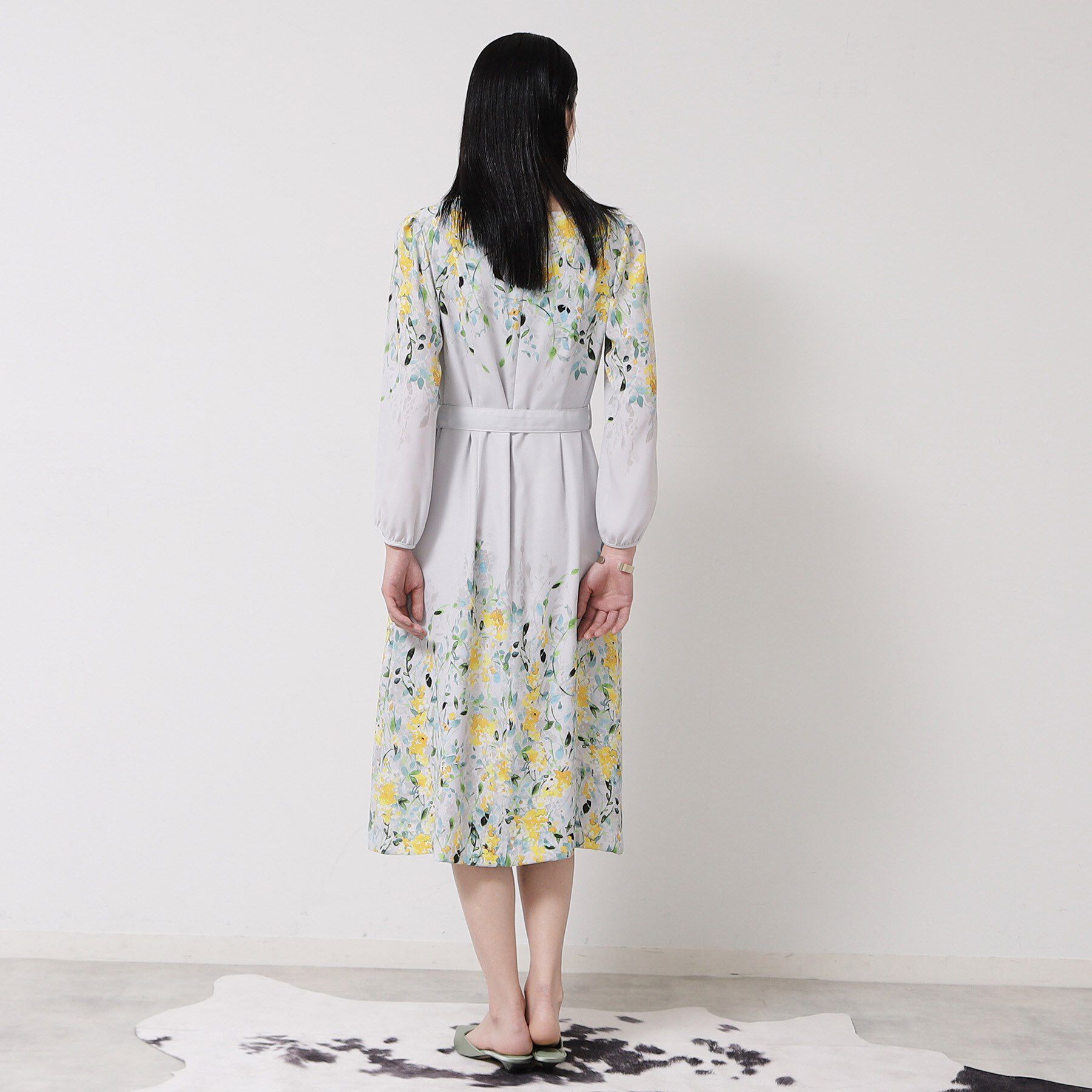 SunaUna「【&yours project／SS～L】パネル柄ワンピース」|ワンピース|