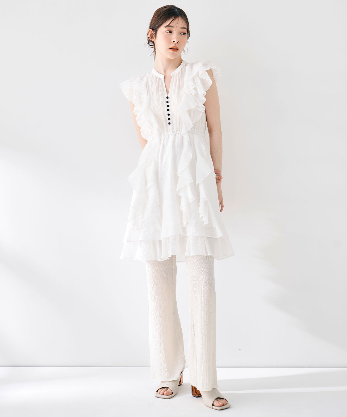 COCO DEAL「カットフレアパンツ」|その他|