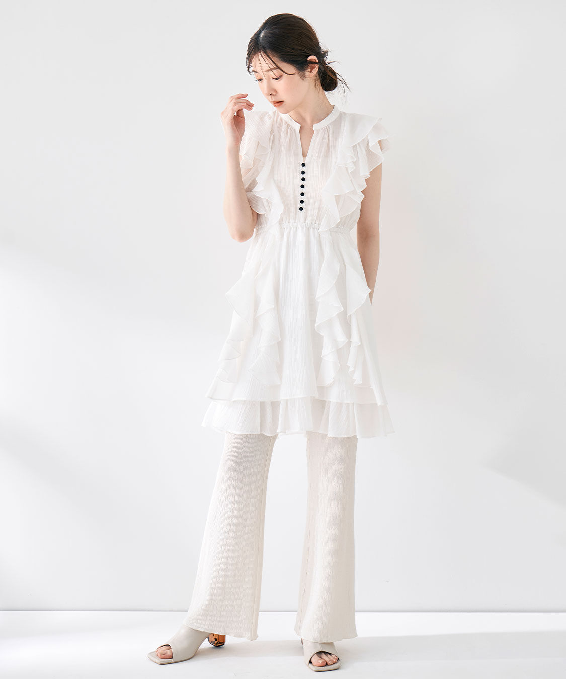 COCO DEAL「カットフレアパンツ」|その他|