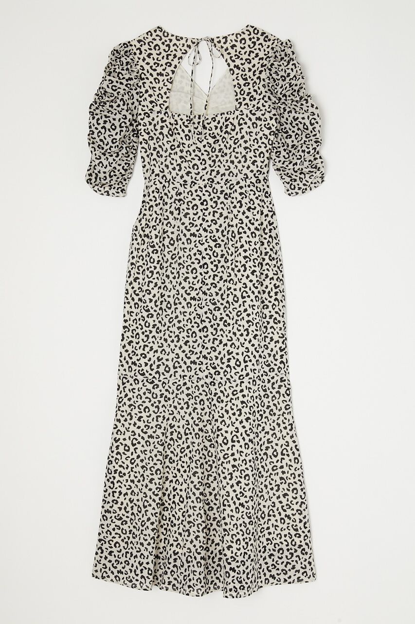 MOUSSY「GATHER SLEEVE ドレス」|ワンピース|