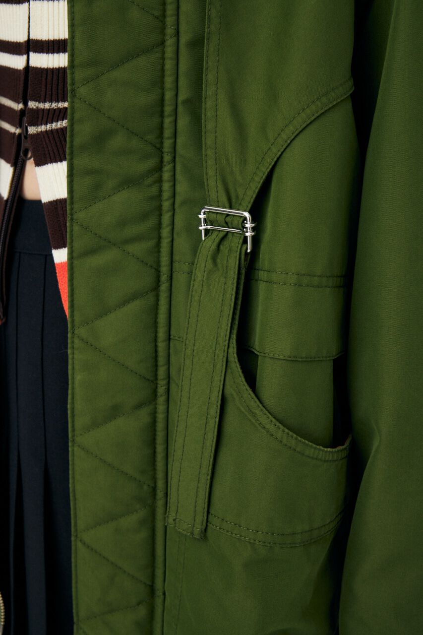 MOUSSY「BELTED CAPE HUNTING ジャケット」|その他|