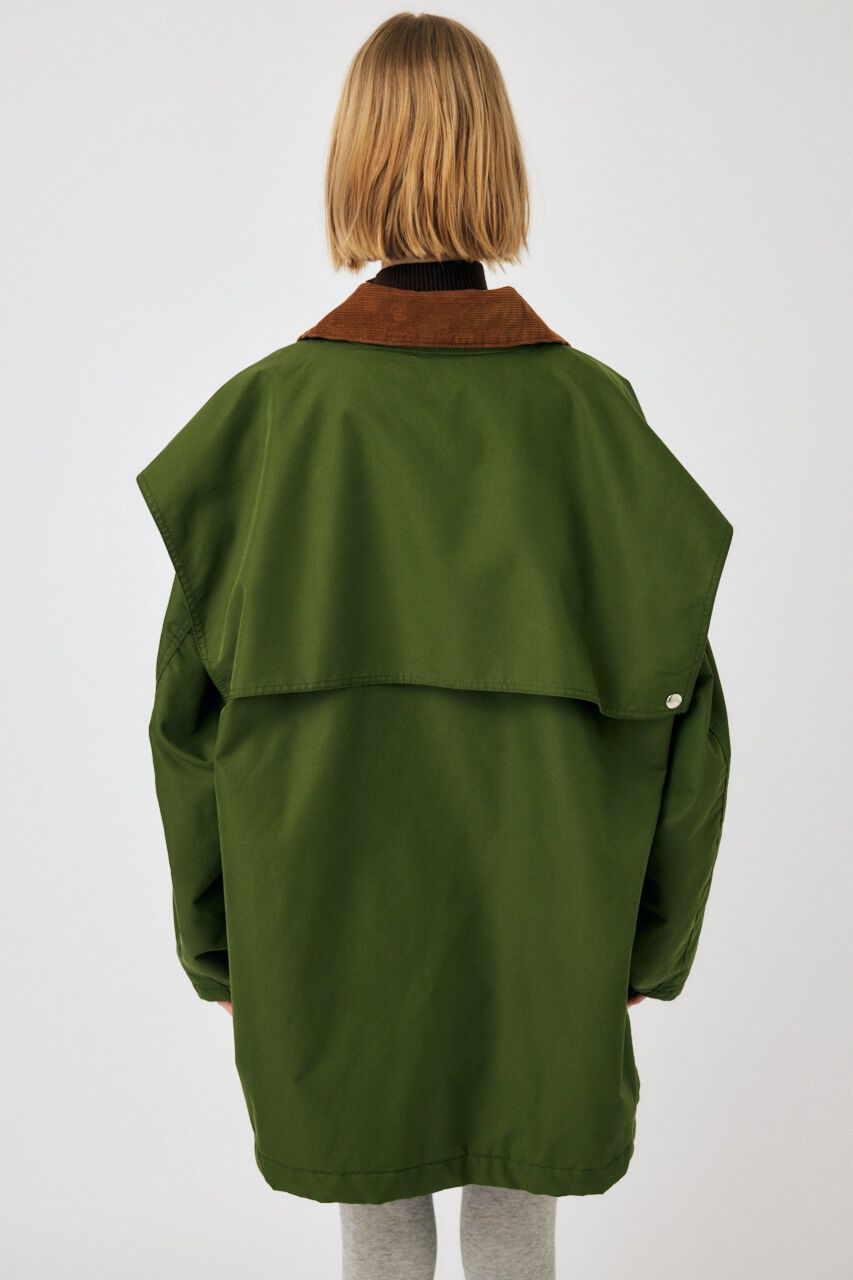 MOUSSY「BELTED CAPE HUNTING ジャケット」|その他|