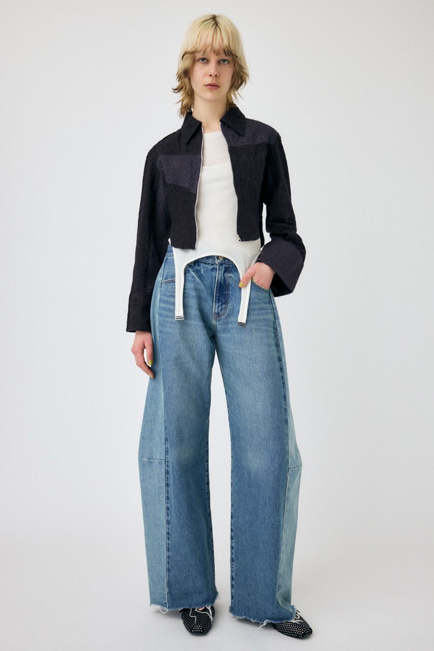 MOUSSY「LAYERED GARTER トップス」|Tシャツ・カットソー|