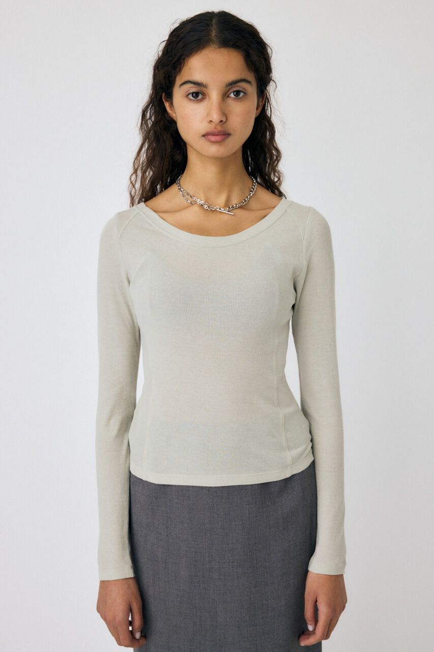 MOUSSY「LAYERED GARTER トップス」|Tシャツ・カットソー|