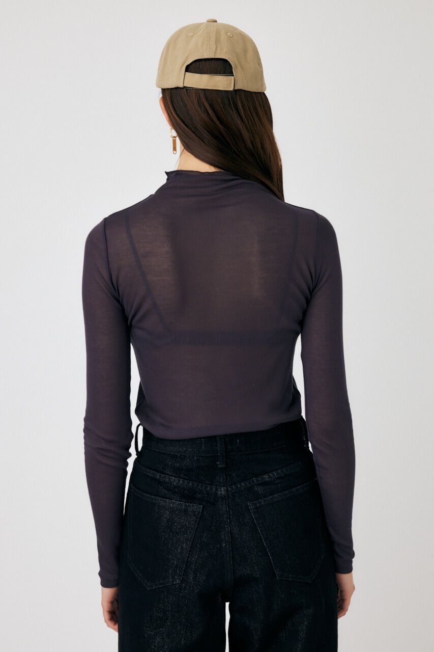 MOUSSY「LOOSE FIT HIGH NECK トップス」|Tシャツ・カットソー|