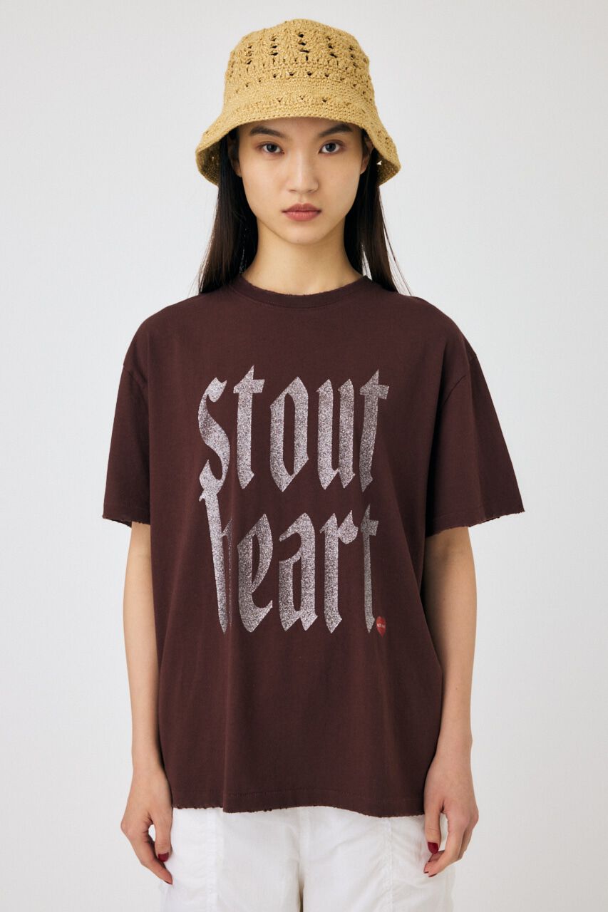 MOUSSY「GLITTER DAMAGE シャツ」|Tシャツ・カットソー|